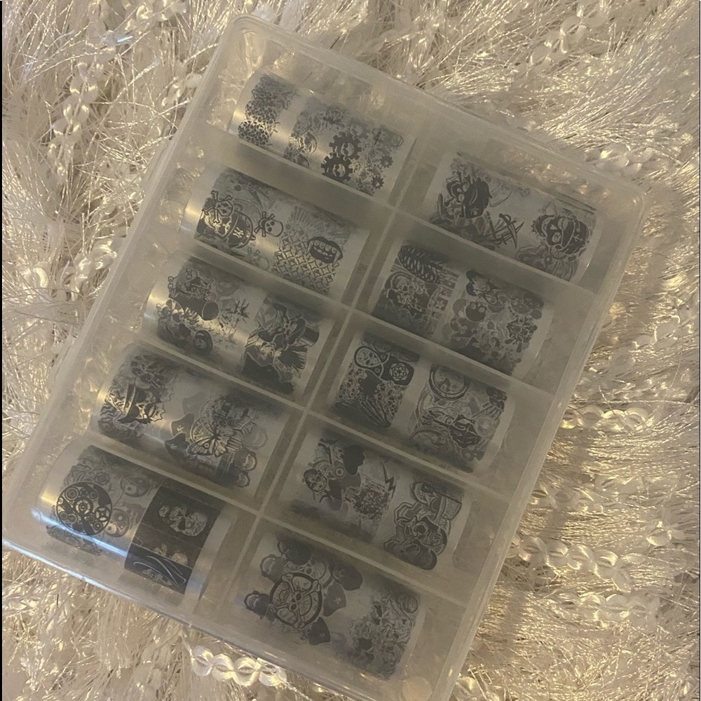 Nail Art Transfer Foil 10pk